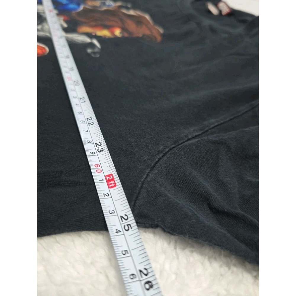 Vintage Mad Engine Marvel X Men Graphic T Shirt XL Wolverine Iron Man Hulk Storm - Picture 3 of 8